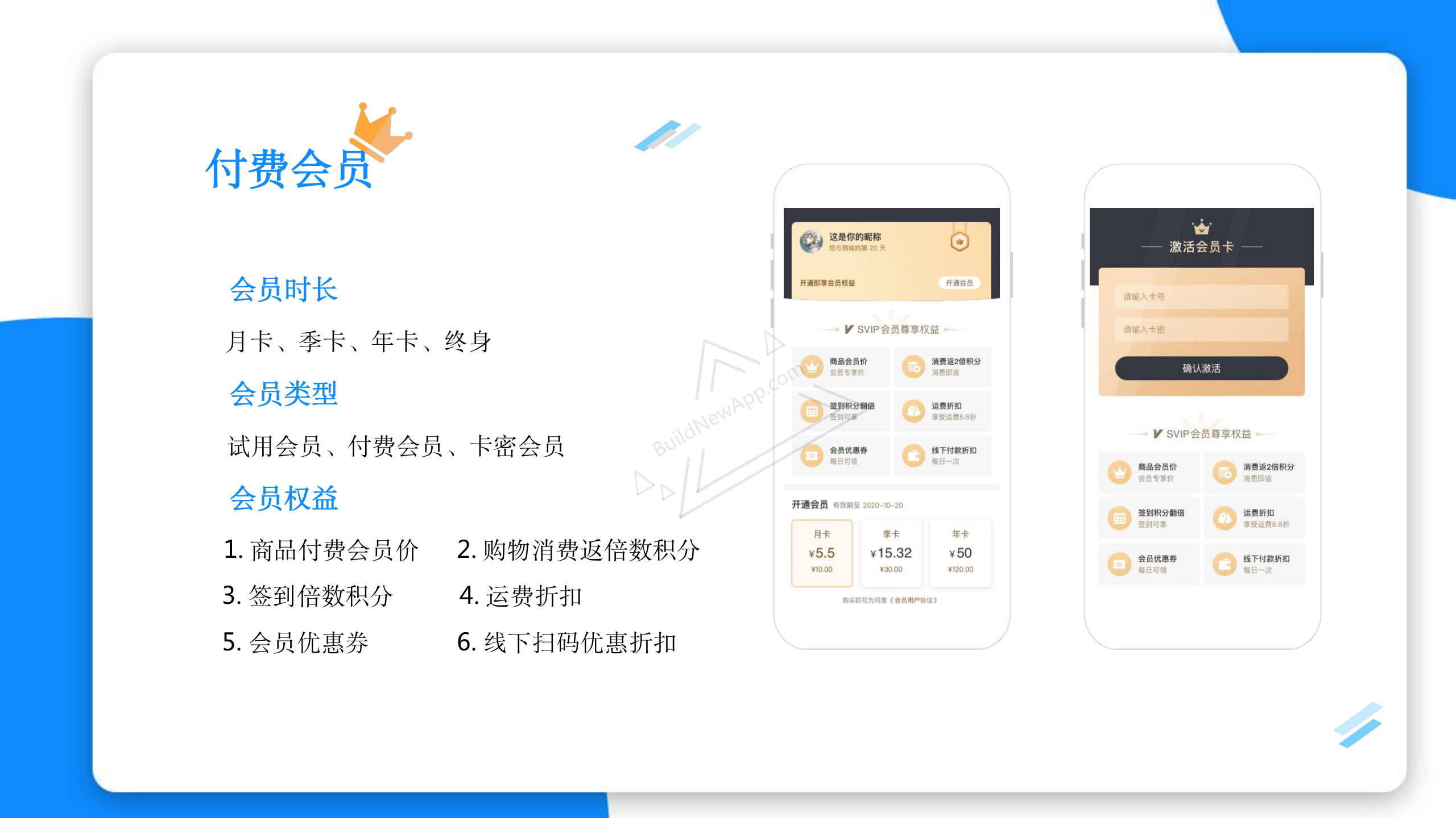 付费会员